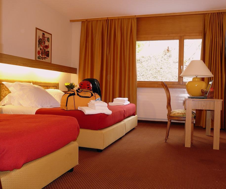 Hotel De La Foret Кран-Монтана Номер фото